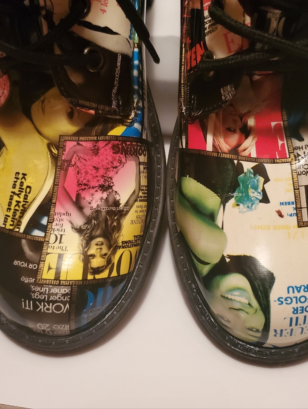 Vintage Y2K Fashion Magazine Booties 8.5 - Picture 10 of 16